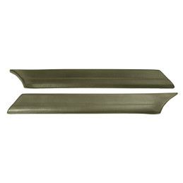 A-Pillar Interior Trim Ivory Gold, 67-68