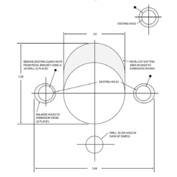 BENDIX booster with master cylinder 67-69