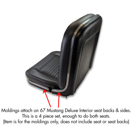 Zierleisten Deluxe Sitze (paar) 67