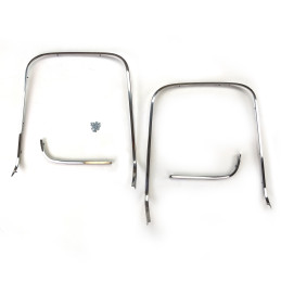 Decorative trim strips, rear panels, Deluxe seats 67