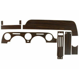 Woodgrain dash panel inserts (Deluxe, 7 piece) 68