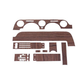 Set decorativo cruscotto aspetto legno Deluxe 68