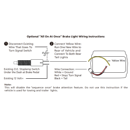 Rückleuchten LED sequentiell (paar) 64-66