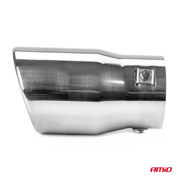 Terminale di scarico 3" per tubo 48-65mm Obliquo