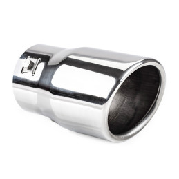 Exhaust tip 3" for 48-65mm pipe Slanted