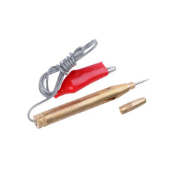 12V voltage tester probe, metal, solid
