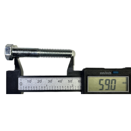 3/8"-16 x 2 1/4 ( 9,5mm x 59mm )