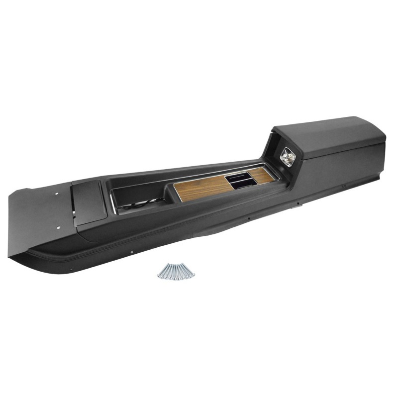 Console centrale Deluxe Wood Recherche pour Ford Mustang 1969 Console centrale Deluxe Wood Recherche pour Ford Mustang 1969