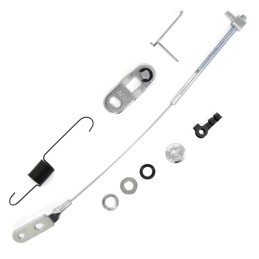 Trans kick down cable kit 66-68