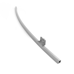 Mustang front door glass run channel 64-66