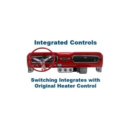 Air conditioning complete - manual control 65-66
