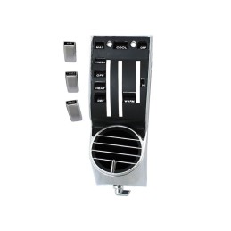 Left air conditioning blowing grille, black 68