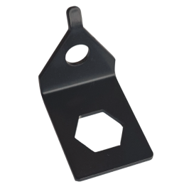 Brake hose mounting bracket to frame rail 67-70