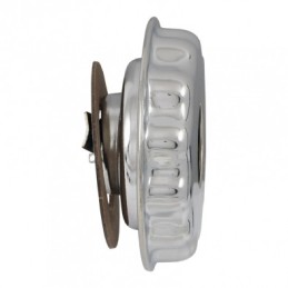 Pcv/oil cap chrome 68-73