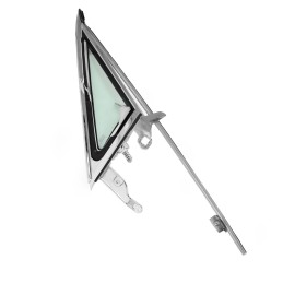 Fenêtre triangulaire à l'avant à gauche Green Tested Ford Mustang 1967 1968 / FM-BVW05L-T C7ZZ-652205-TASH