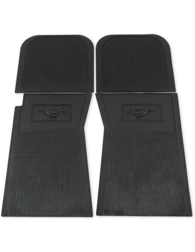 Set tappetini - nero 64-73 Set tappetini - nero 64-73