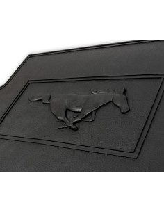1964 - 1973 Ford Mustang Fußmattensatz schwarz / C5ZZ-6513086-BK