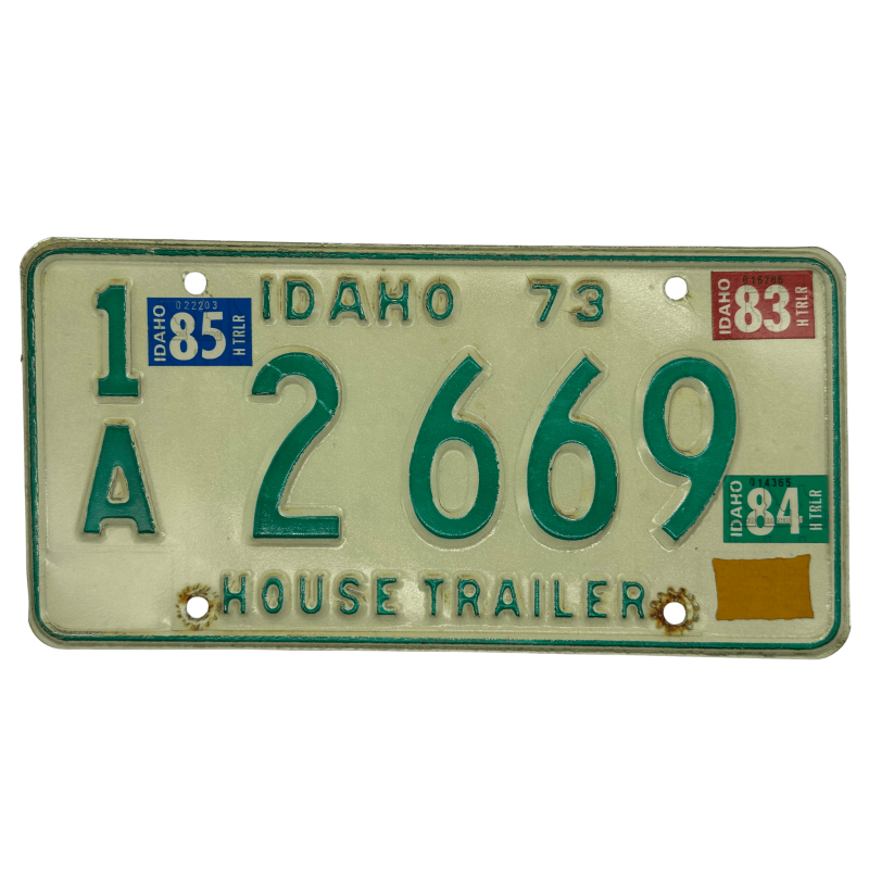 Placa de Idaho Placa de Idaho