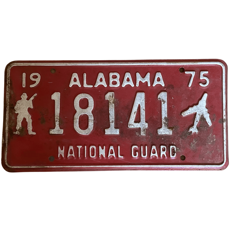 Alabama -Nummernschild Alabama -Nummernschild