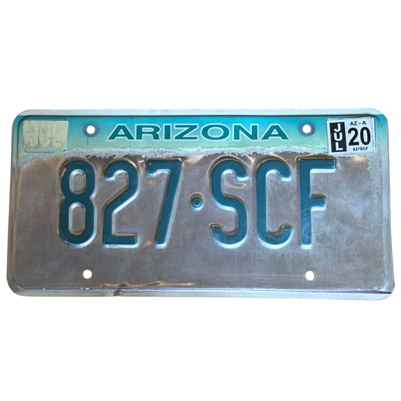 Placa de Arizona Placa de Arizona