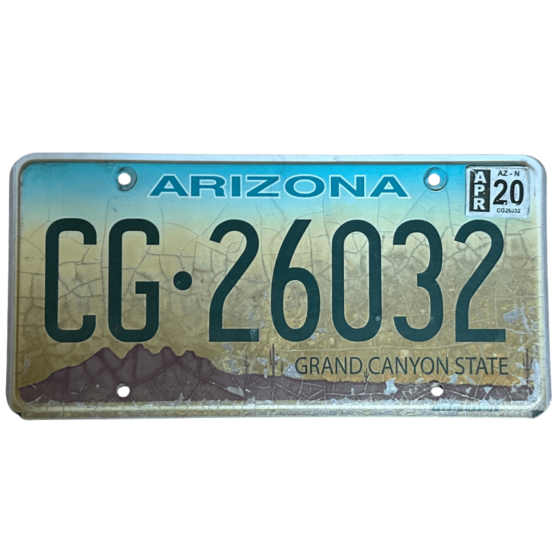 Placa de Arizona Placa de Arizona