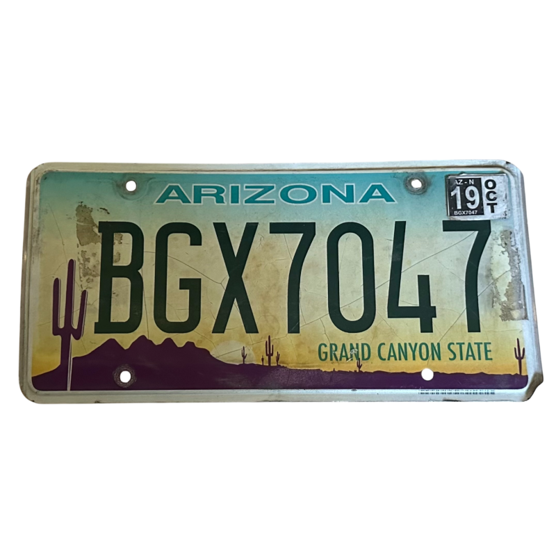 Placa de Arizona Placa de Arizona
