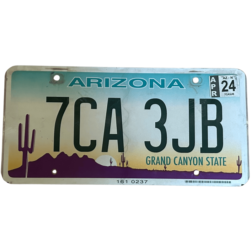 Placa de Arizona Placa de Arizona