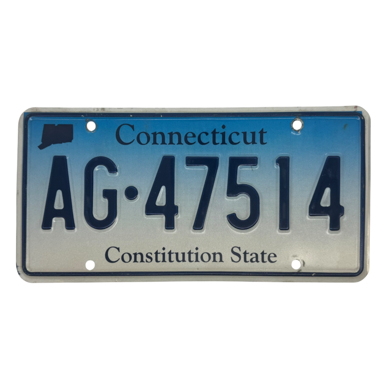 CONNECTICUT -Kennzeichen CONNECTICUT -Kennzeichen