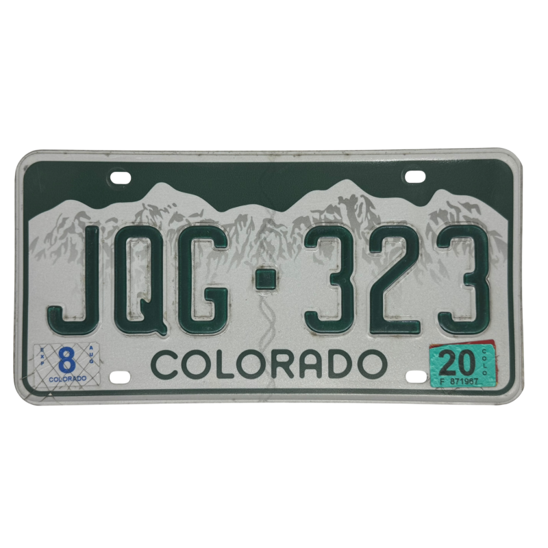 Colorado -Kennzeichen Colorado -Kennzeichen