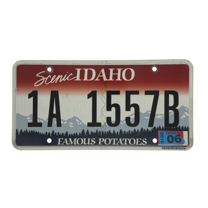 Idaho -Kennzeichen Idaho -Kennzeichen