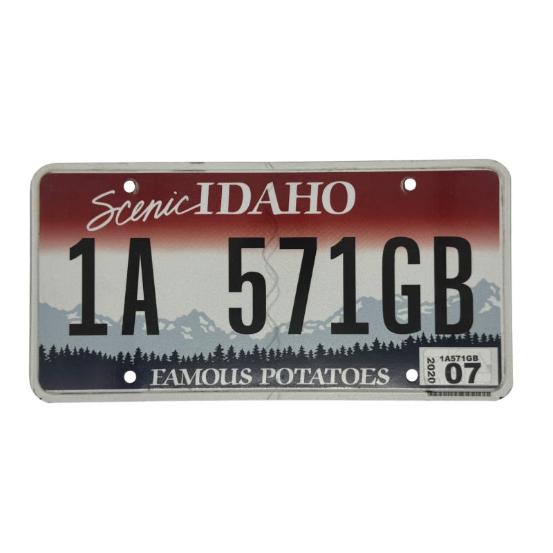 Idaho -Kennzeichen Idaho -Kennzeichen