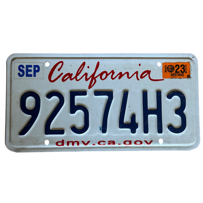 Targa della California Targa della California