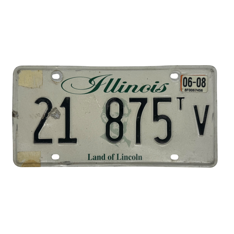 Illinois Nummernschild Illinois Nummernschild