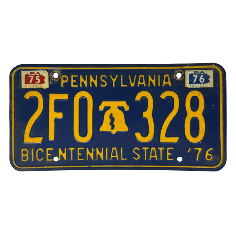 Plaque d'immatriculation de la Pennsylvanie Plaque d'immatriculation de la Pennsylvanie