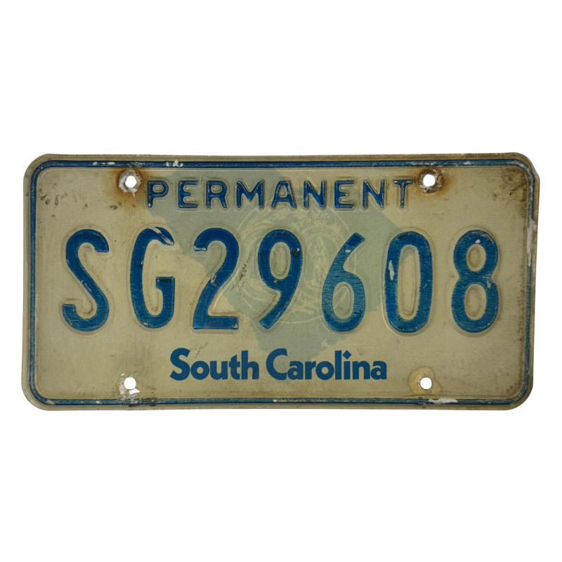 South Carolina Nummernschild South Carolina Nummernschild