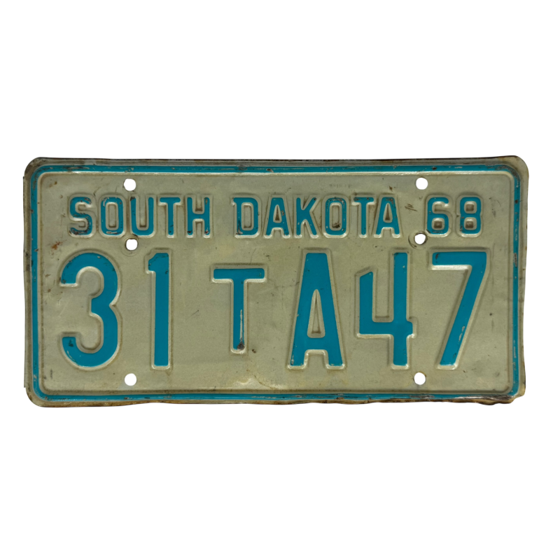 Placa de Dakota del Sur Placa de Dakota del Sur