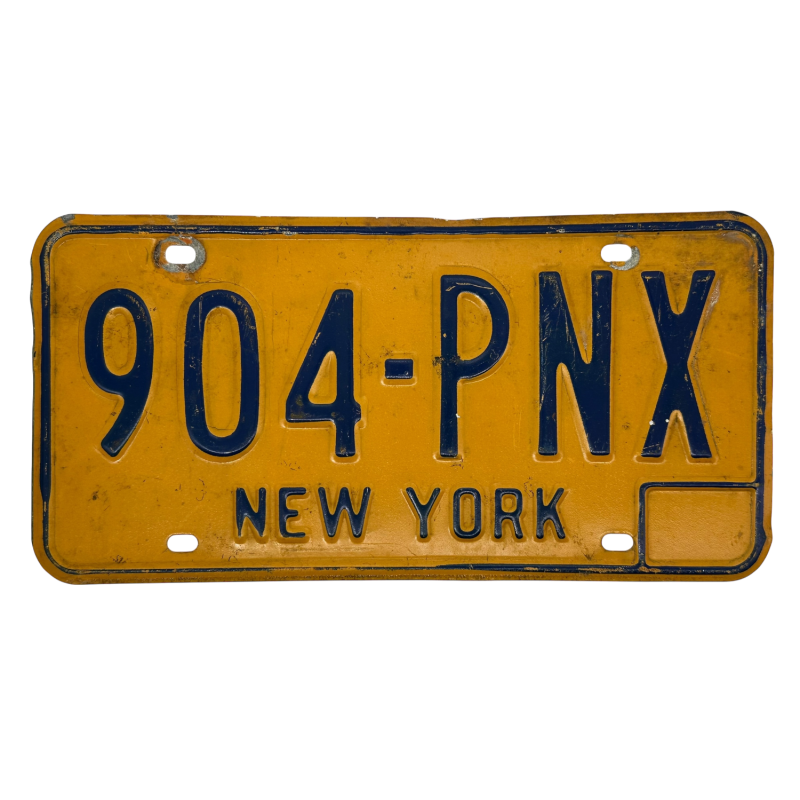 Placa de Nueva York Placa de Nueva York