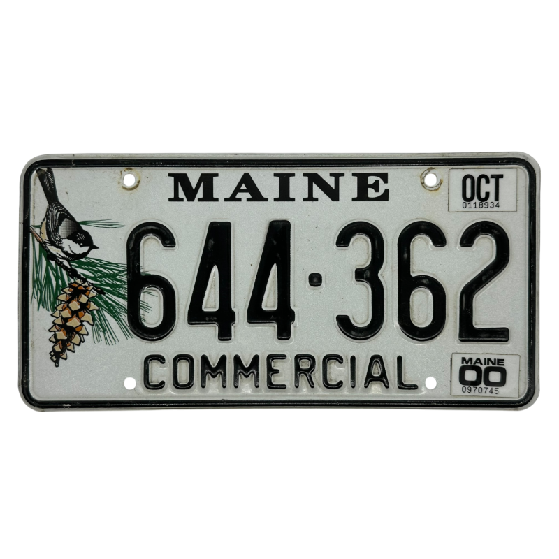 Maine -Nummernschild