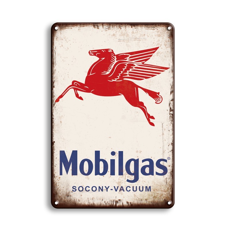 Placa decorativa vintage, hoja retro decorativa 20x30cm