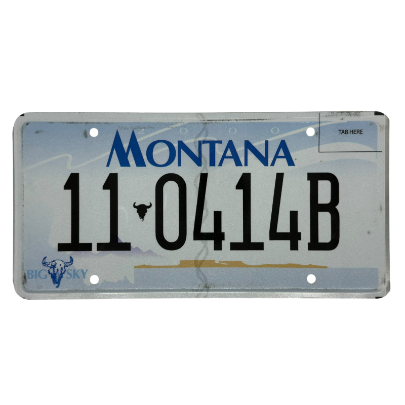 Montana Nummernschild