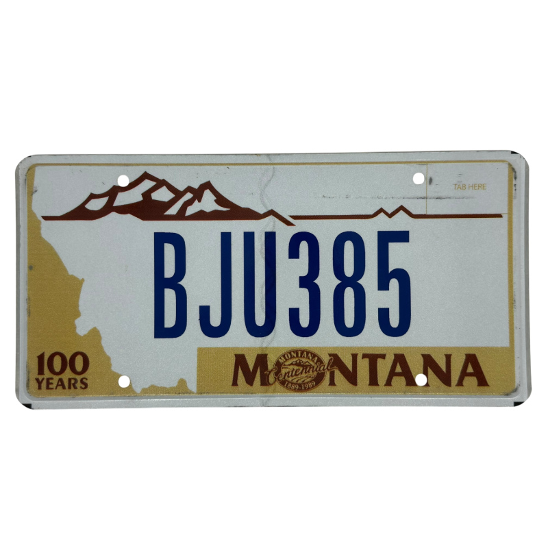 Montana Nummernschild