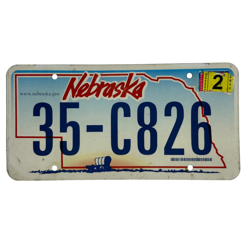 Placa de Nebraska Placa de Nebraska