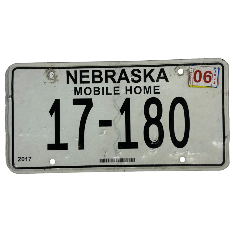 Placa de Nebraska Placa de Nebraska