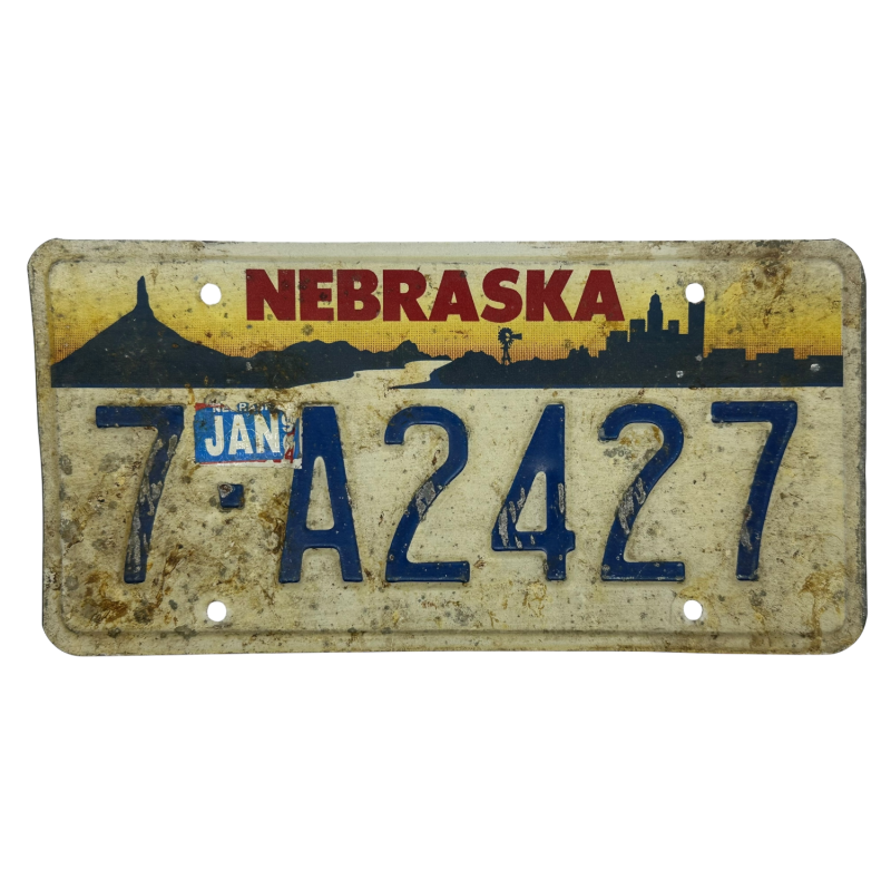 Placa de Nebraska Placa de Nebraska
