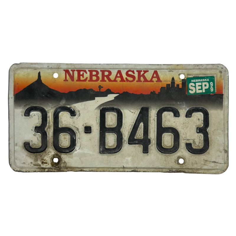 Placa de Nebraska Placa de Nebraska