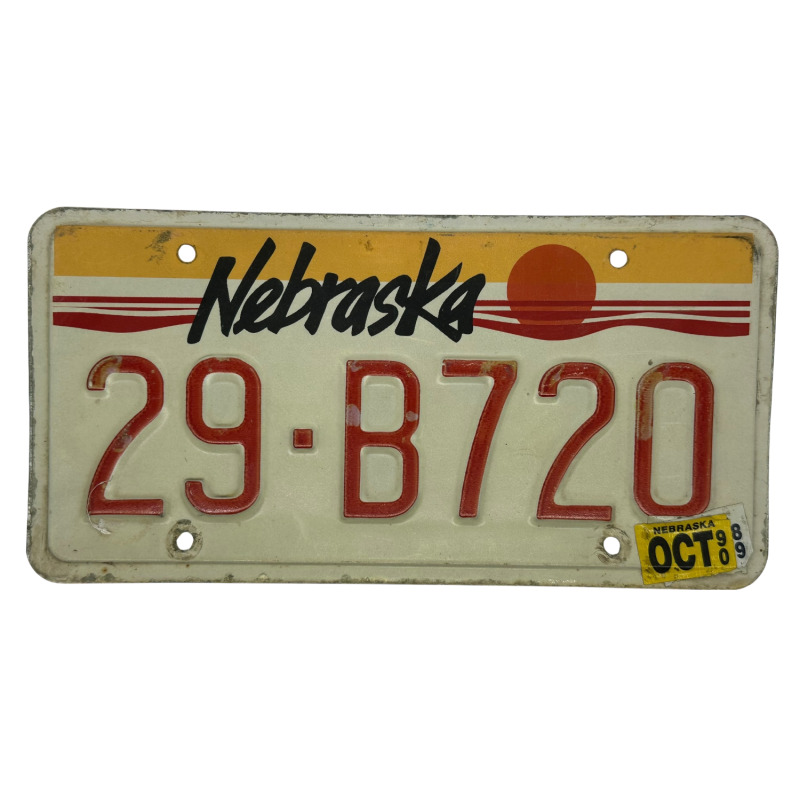 Placa de Nebraska Placa de Nebraska