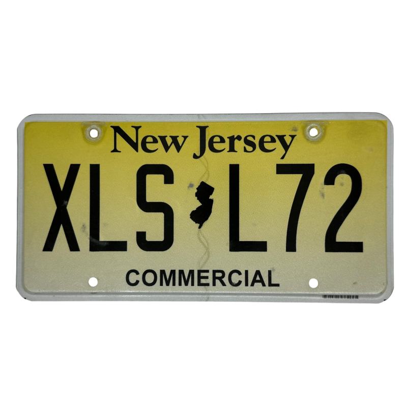 Placa de New Jersey Placa de New Jersey