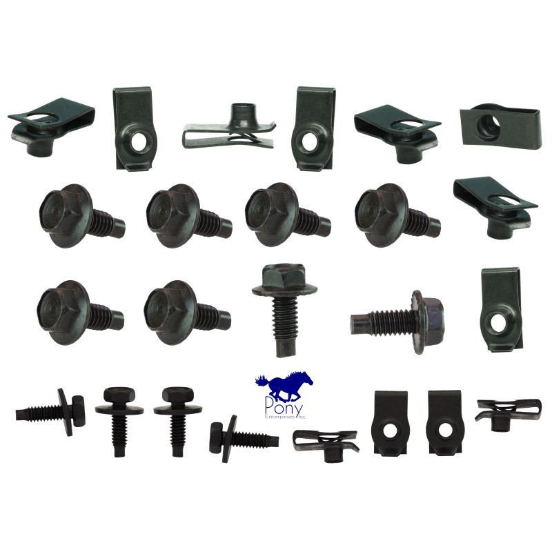 Front valance mount 20 pieces KIT 64-68 Front valance mount 20 pieces KIT 64-68