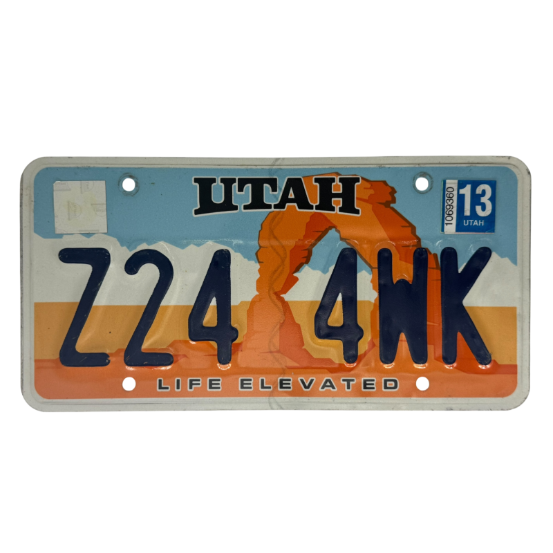 Placa de Utah Placa de Utah