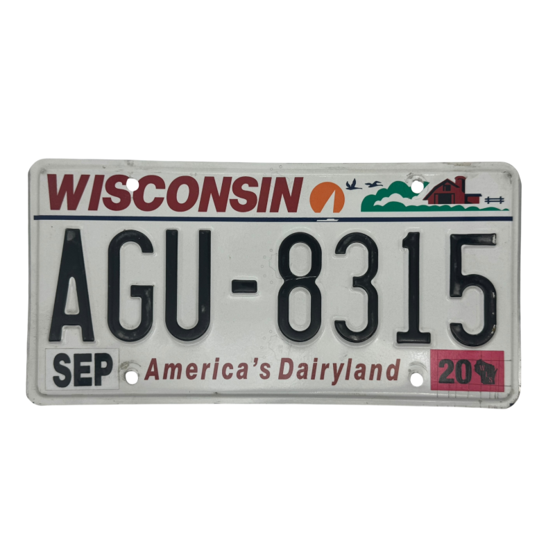 Placa de Wisconsin Placa de Wisconsin